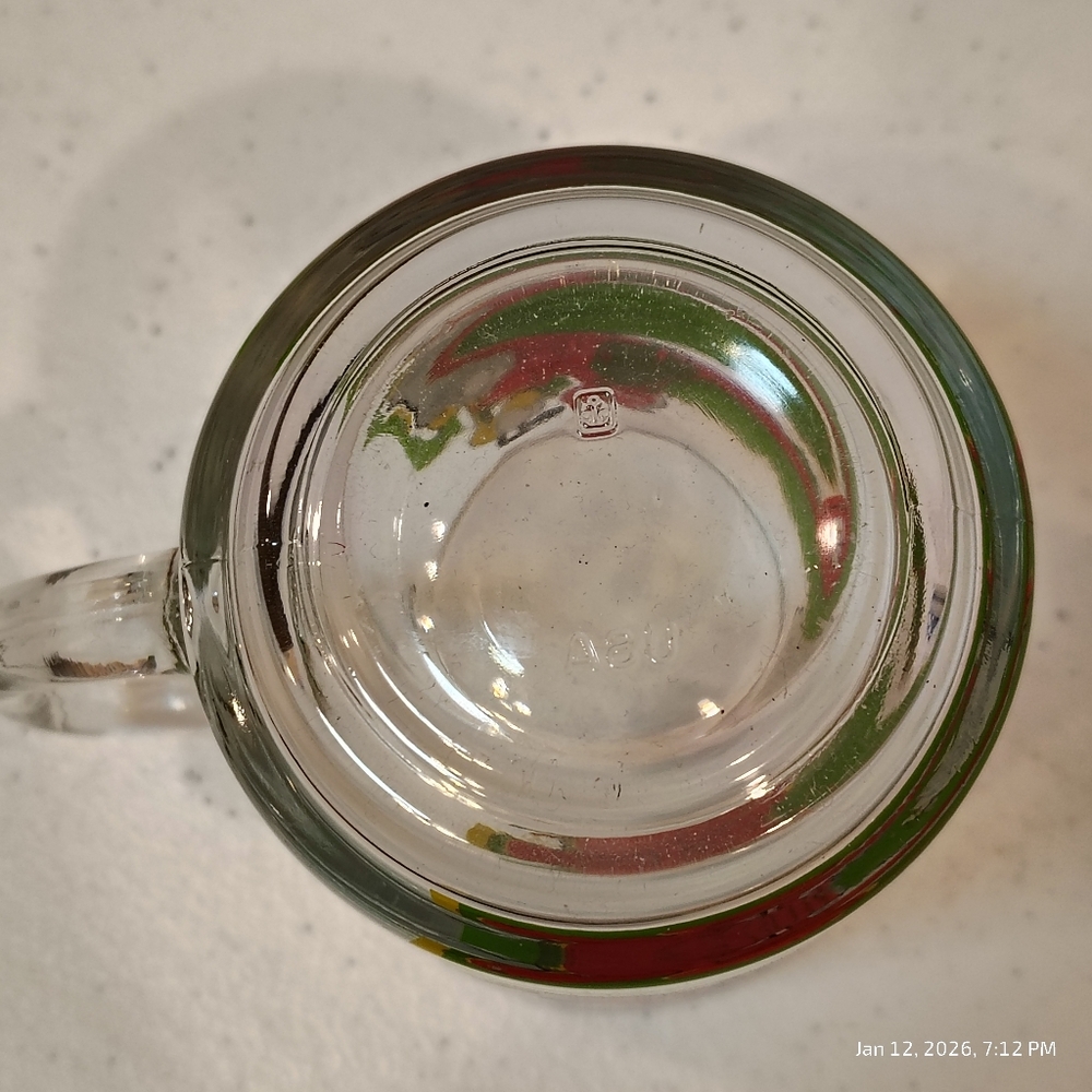 McDonalds Garfield Glass Mug Vintage PARK SCENE JIM DAVIS '80S ODIE ARLENE COMIC - Picture 3 of 4
